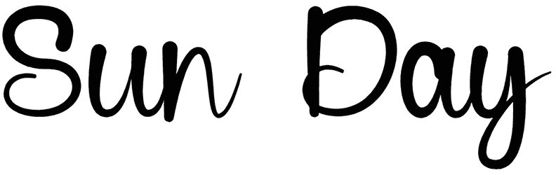 Sun Day Font