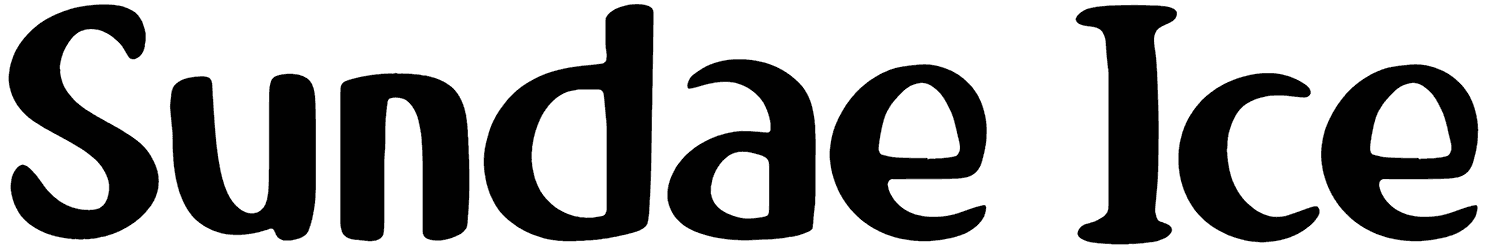 Sundae Ice Font