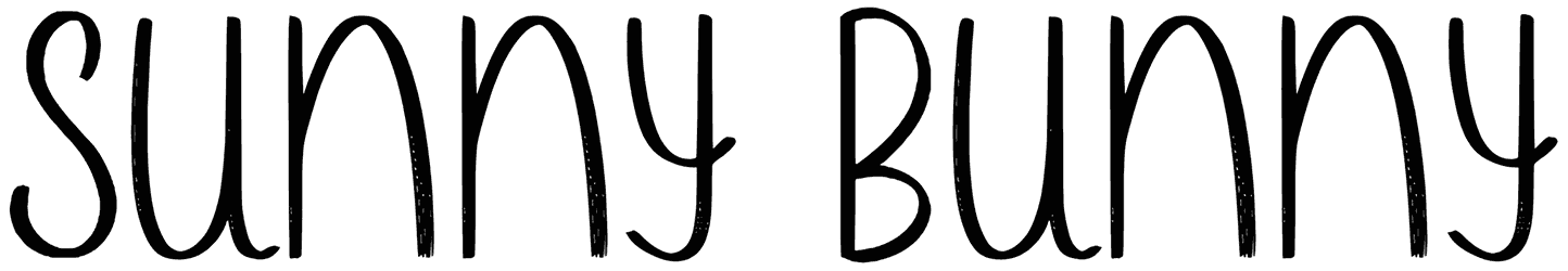 Sunny Bunny Font