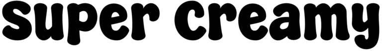 Super Creamy Font