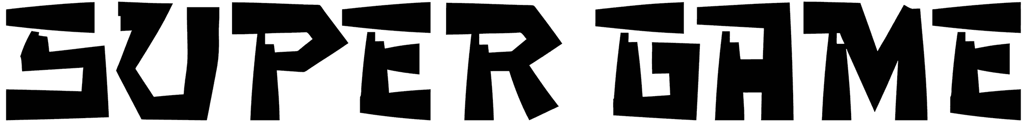 Super Game Font