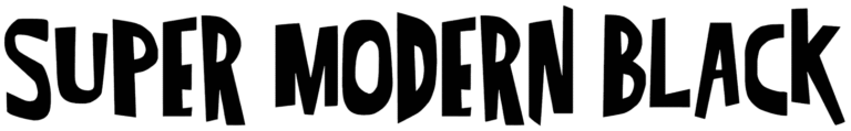 Super Modern Black Font