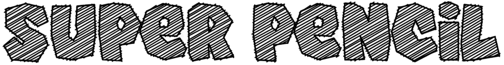 Super Pencil Font