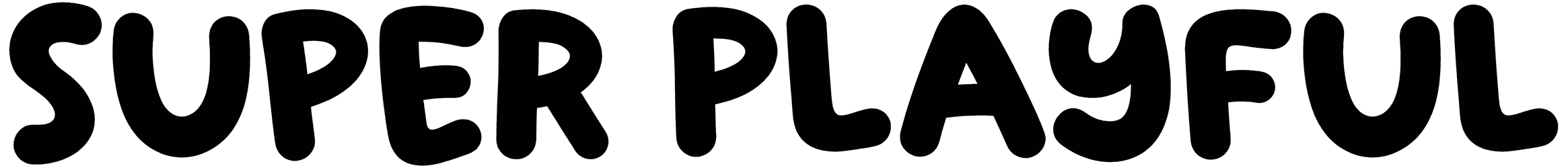 Super Playful Font