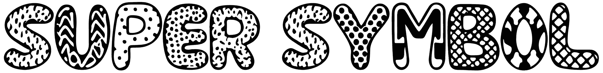 Super Symbol Font