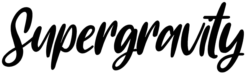 Supergravity Font
