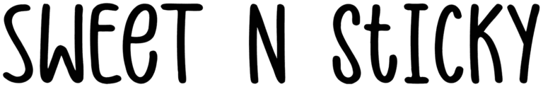 Sweet N Sticky Font