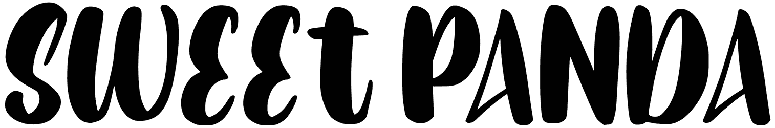 Sweet Panda Font