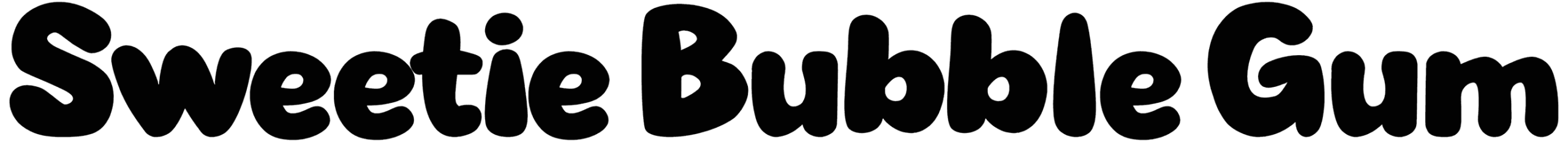 Sweetie Bubble Gum Font