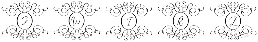 Swirl Monogram Font