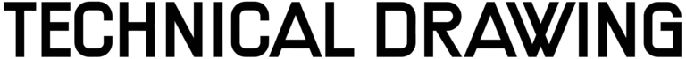 Technical Drawing Font