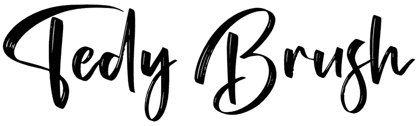 Tedy Brush Font