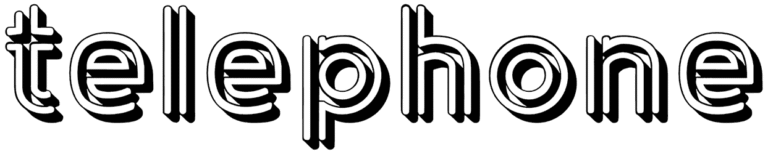 Telephone Font