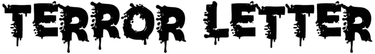 Terror Letter Font