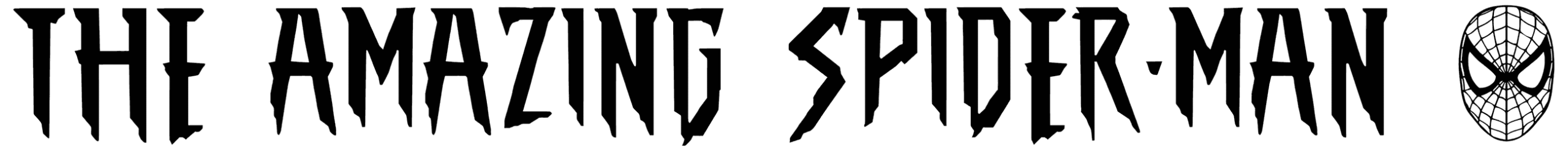 The Amazing Spider Man Font