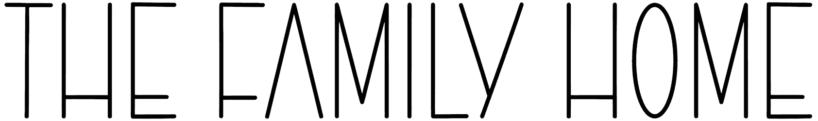 The Family Home Font