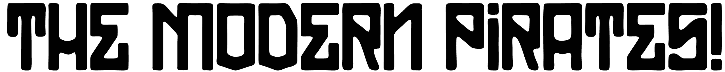 The Modern Pirates Font