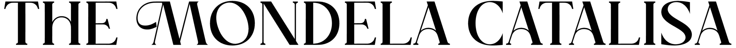The Mondela Catalisa Serif Font