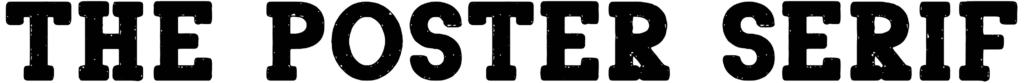 The Poster Serif Font
