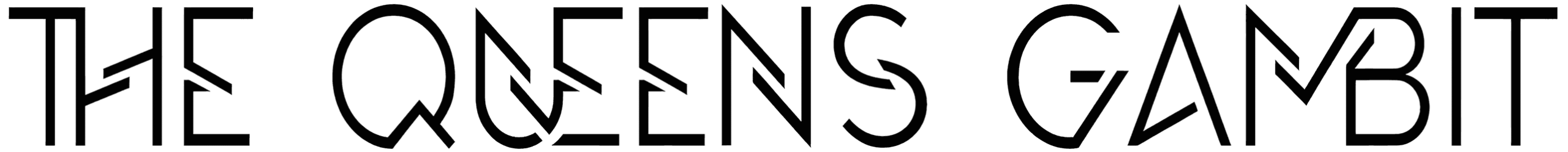 The Queens Gambit Font