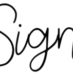 The Signature Font