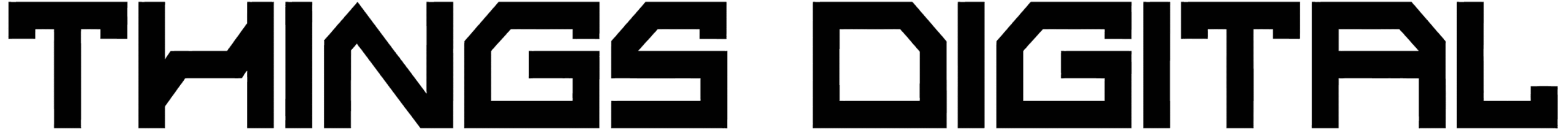 Things Digital Font
