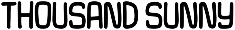 Thousand Sunny Font