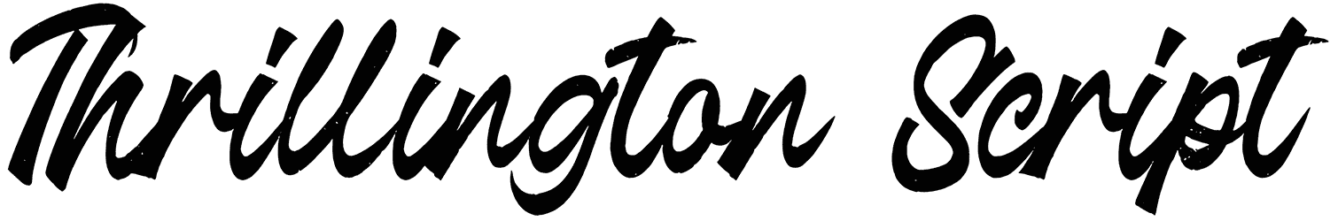 Thrillington Script Font