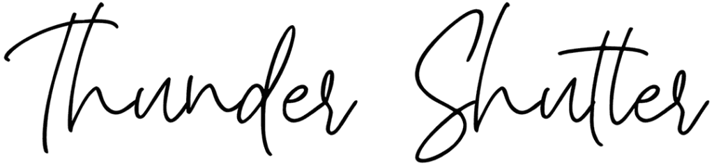 Thunder Shutter Font