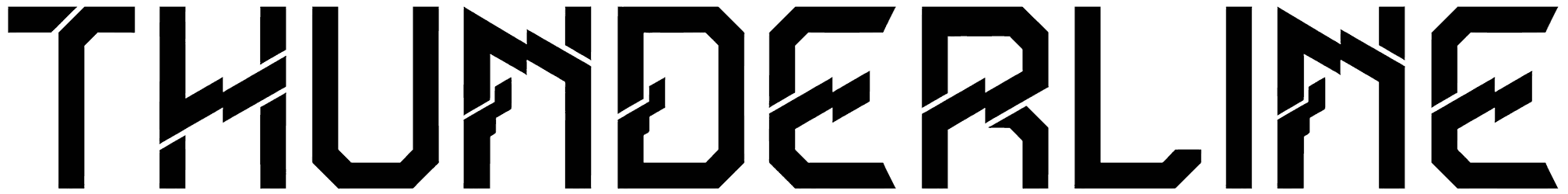 Thunderline Font