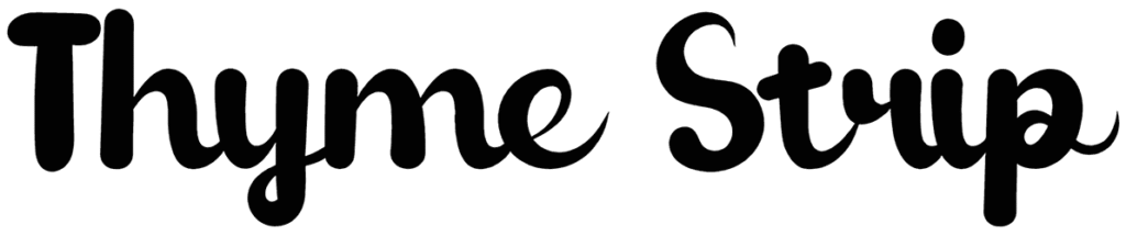 Thyme Strip Font