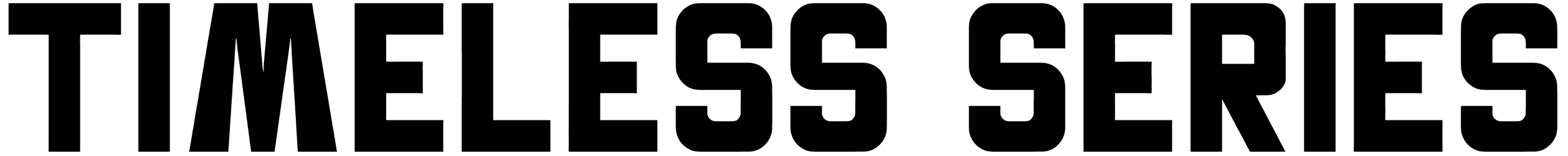 Timeless Series Font