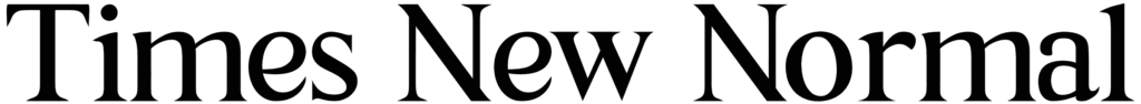 Times New Normal Font