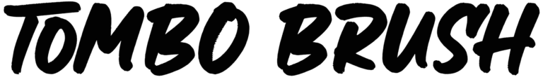 Tombo Brush Font