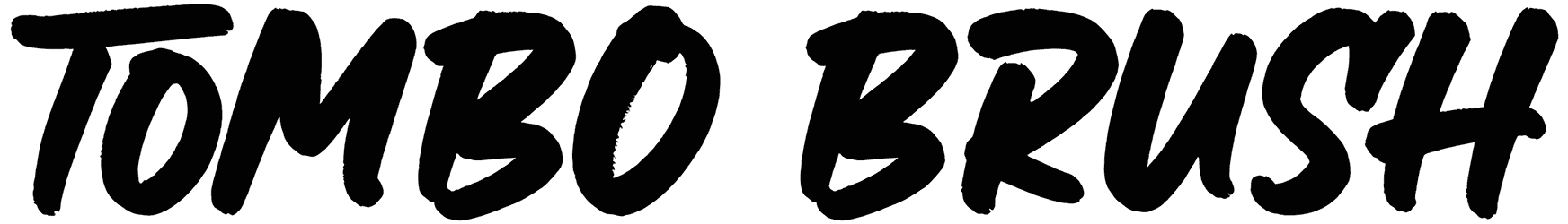 Tombo Brush Font