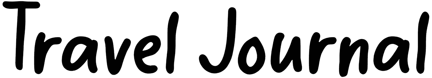 Travel Journal Font