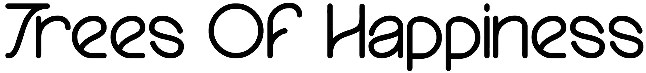 Trees Of Happiness Font