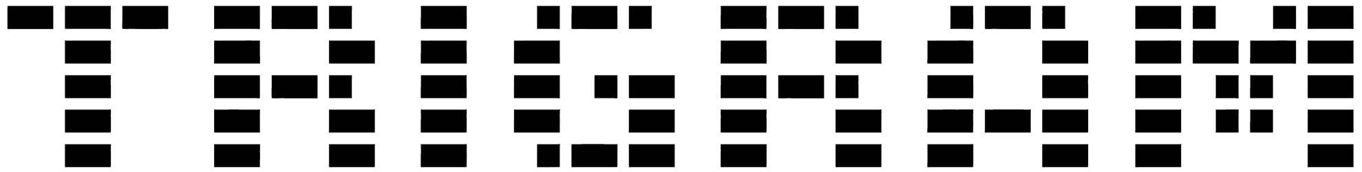Trigram Font
