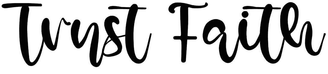 Trust Faith Font