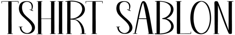 Tshirt Sablon Font