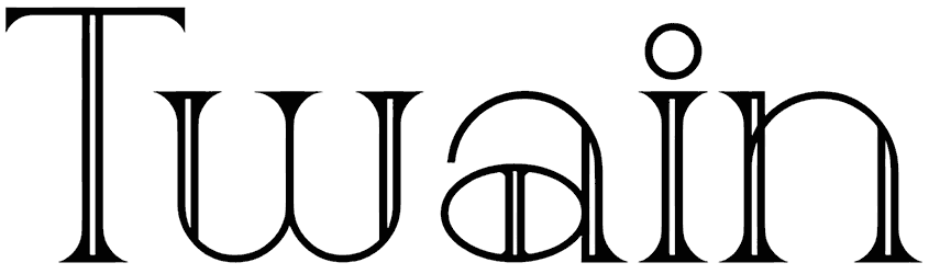 Twain Font