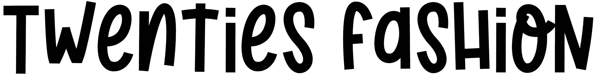 Twenties Fashion Font