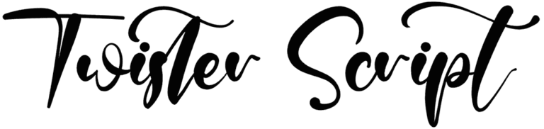 Twister Script Font