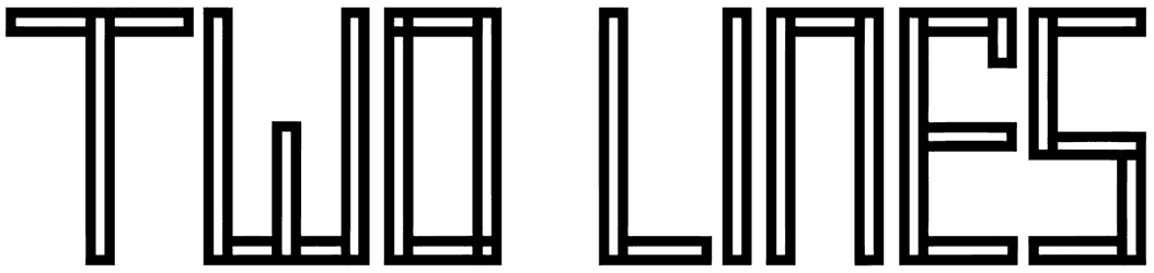 Two Lines Font