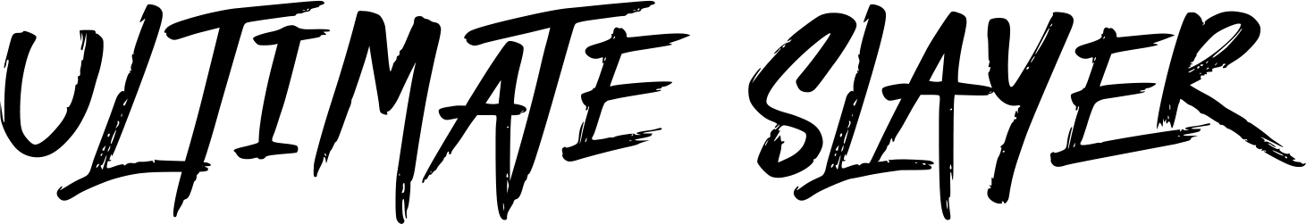 Ultimate Slayer Font