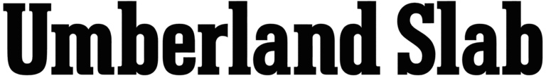 Umberland Slab Font