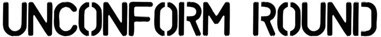 Unconform Round Font