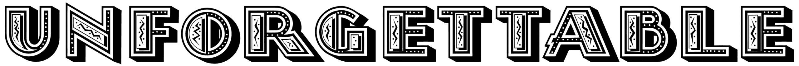 Unforgettable Font