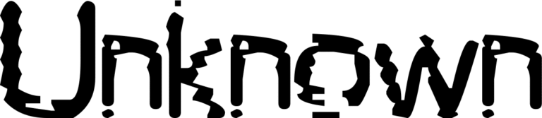 Unknown Font
