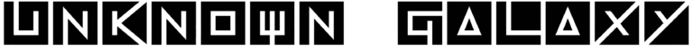 Unknown Galaxy Font